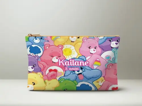 Necessaire Personalizada Ursinhos Carinhosos com Nome