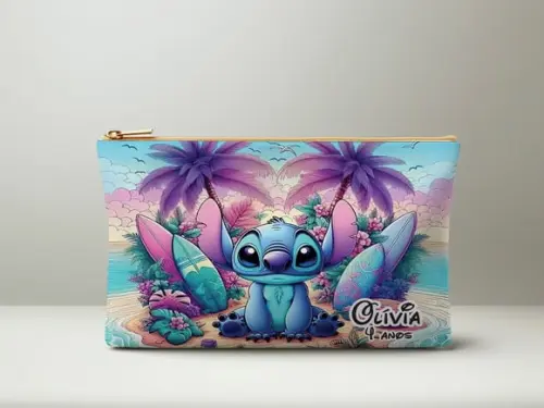 Necessaire Stitch Personalizada Slim