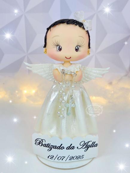 Anja Personalizada para Batizado em Biscuit