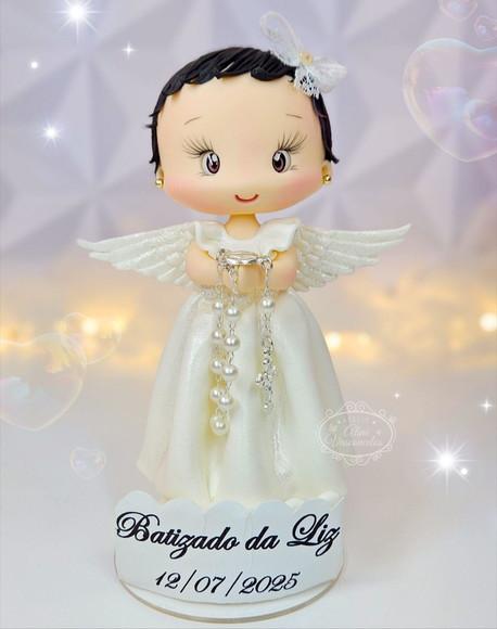 Anja Personalizada para Batizado em Biscuit