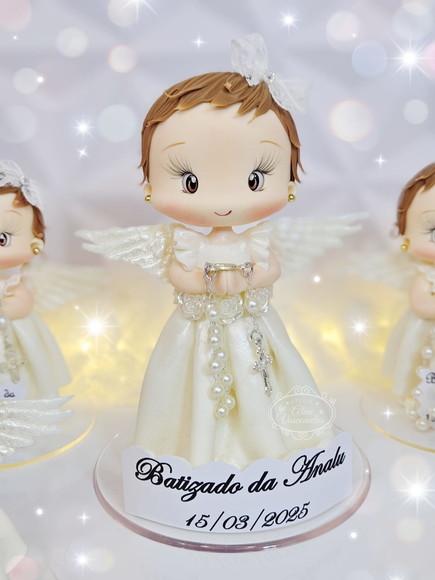 Anja Personalizada para Batizado em Biscuit