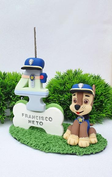Mini Topo Patrulha Canina em Biscuit