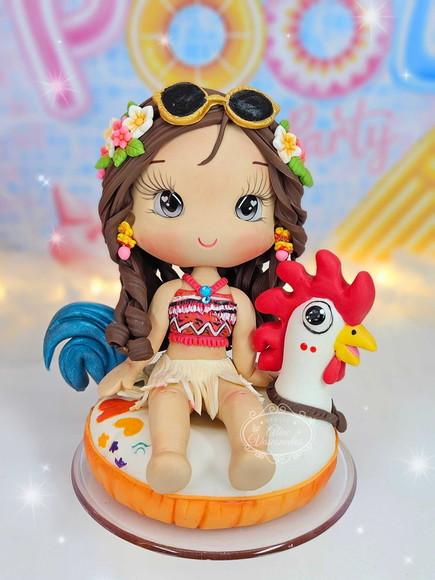 Peça Decorativa Moana Pool Party Biscuit