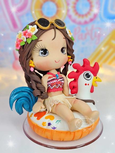 Peça Decorativa Moana Pool Party Biscuit