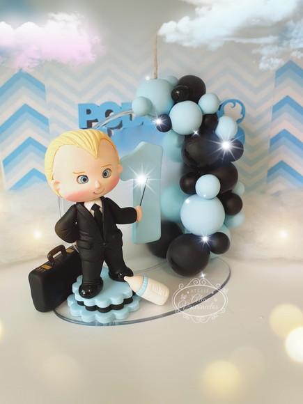 Topo de Bolo Poderoso Chefinho Personalizado em Biscuit