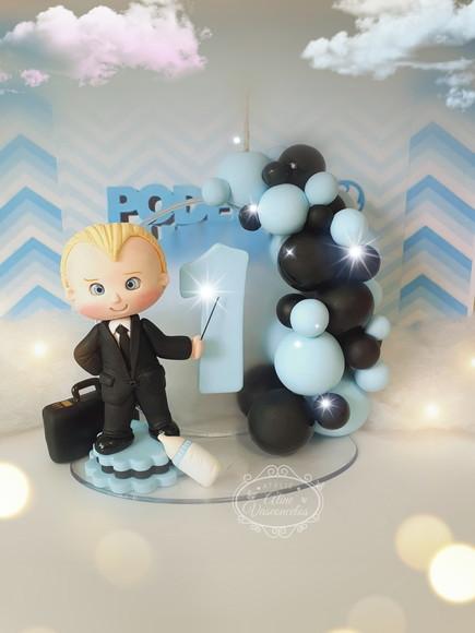 Topo de Bolo Poderoso Chefinho Personalizado em Biscuit
