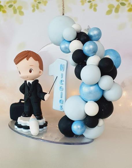 Topo de Bolo Poderoso Chefinho Personalizado em Biscuit