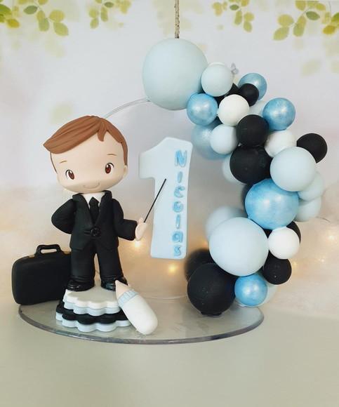Topo de Bolo Poderoso Chefinho Personalizado em Biscuit