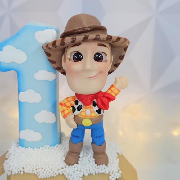 Vela de Aniversáriotoy Story em Biscuit