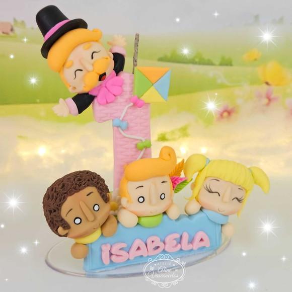 Vela Turma do Bita em Biscuit