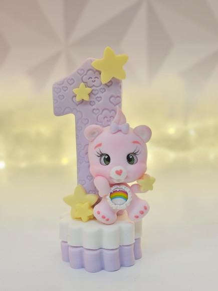 Vela Ursinho Carinhoso em Biscuit