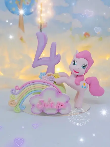Mini Topo My Little Poney em Biscuit