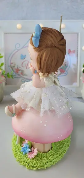 Topo de Bolo Alice País das Maravilhas(personalizada)biscuit