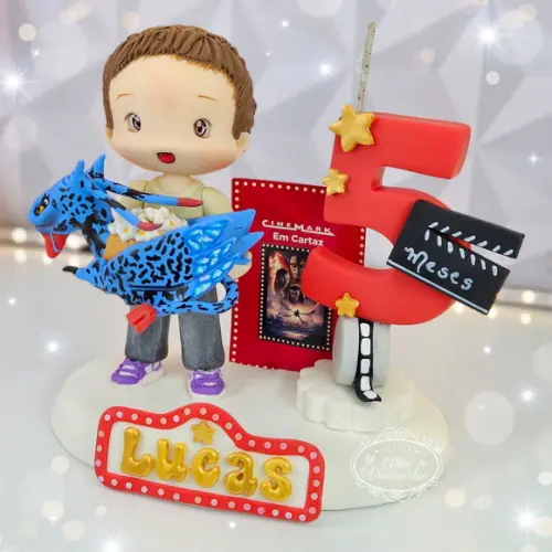 Topo de Bolo Cinema Personalizado (filme Avatar Fogo e Cinza