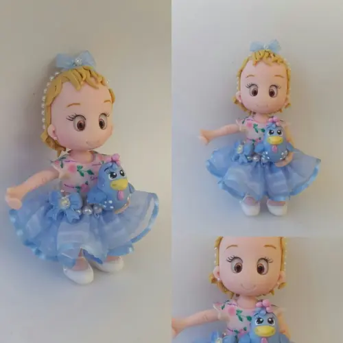 Topo de Bolo Galinha Pintadinha Candy em Biscuit