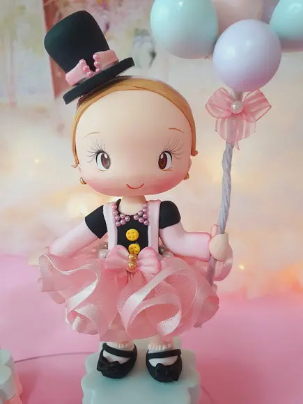 Topo de Bolo Mundo Bita Personalizado em Biscuit