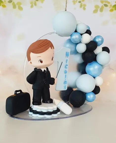 Topo de Bolo Poderoso Chefinho Personalizado em Biscuit
