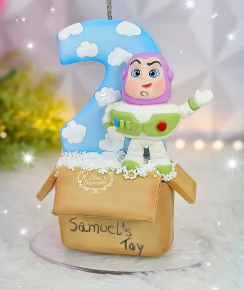 Vela de Aniversário Buzz Lightyear Toy Story(pronta Entrega)