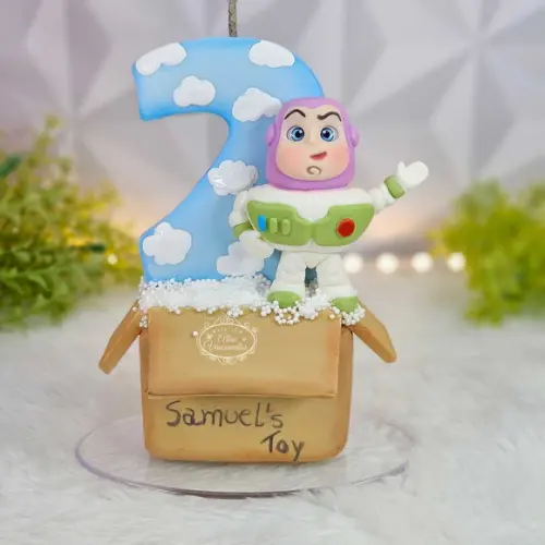 Vela de Aniversário Buzz Lightyear Toy Story(pronta Entrega)