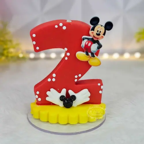 Vela Mickey em Biscuit (pronta Entrega)