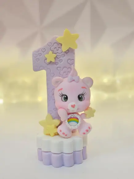 Vela Ursinho Carinhoso em Biscuit