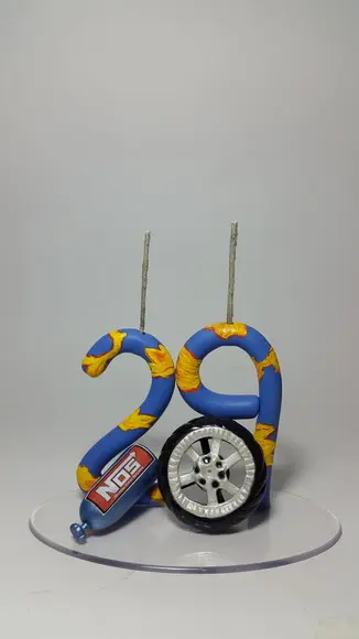 Vela Velozes e Furiosos em Biscuit