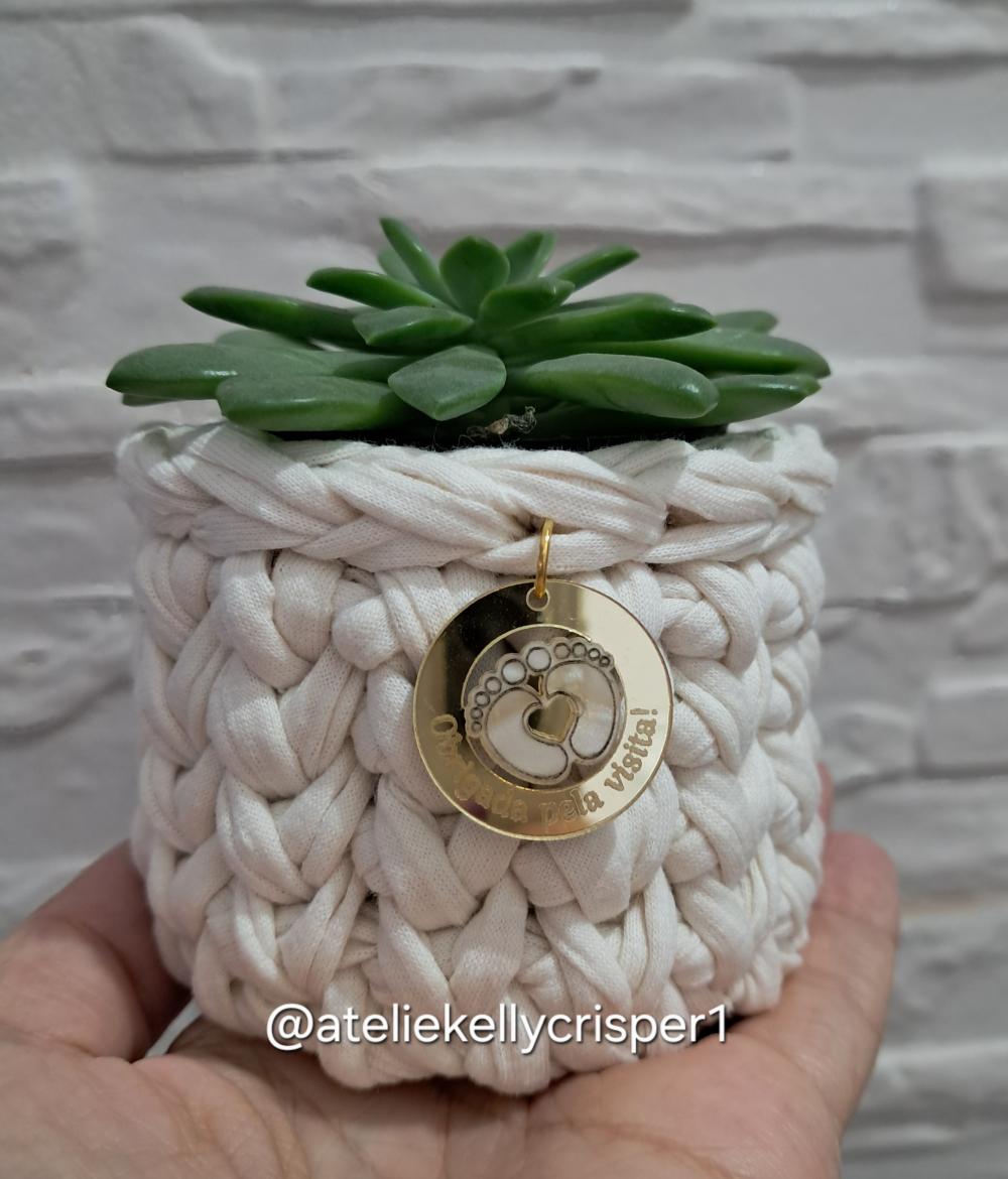 Mini cachepot lembrancinha personalizada