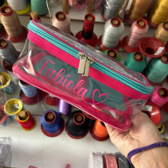 Estojo Cem Pens com Aba Plastico Personalizado