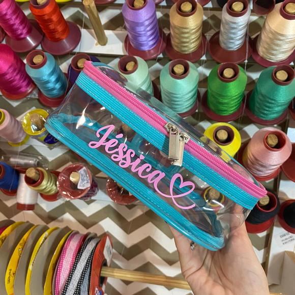 Estojo Modelo Cem Pens Plastico Personalizado