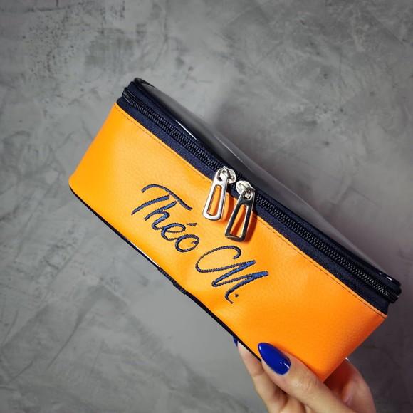 Kit Maleta m + Necessaire / Estojo com Transparência