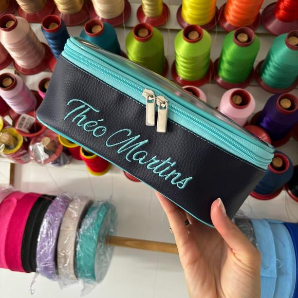 Kit Necessaire / Estojo + Toalhinha de Mão