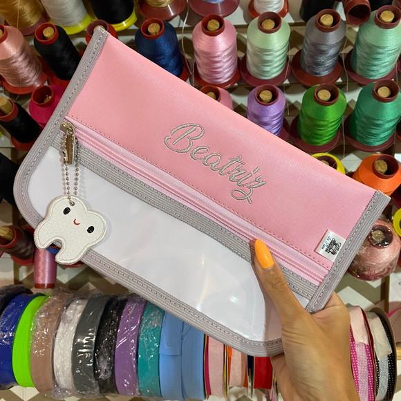 Kit Necessaire Porta Escova de Dente + Organizador Multiuso