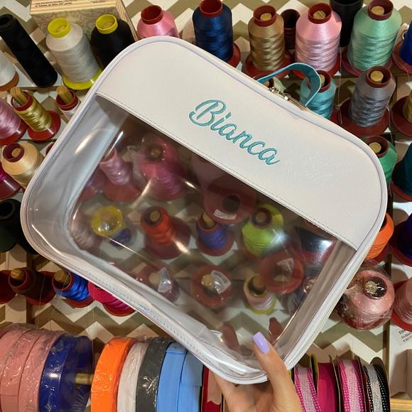Maleta G / Necessaire com Transparência