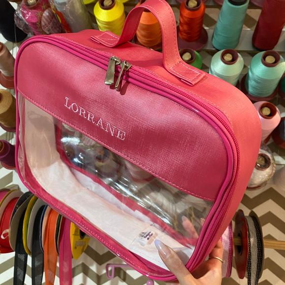 Maleta G / Necessaire com Transparência