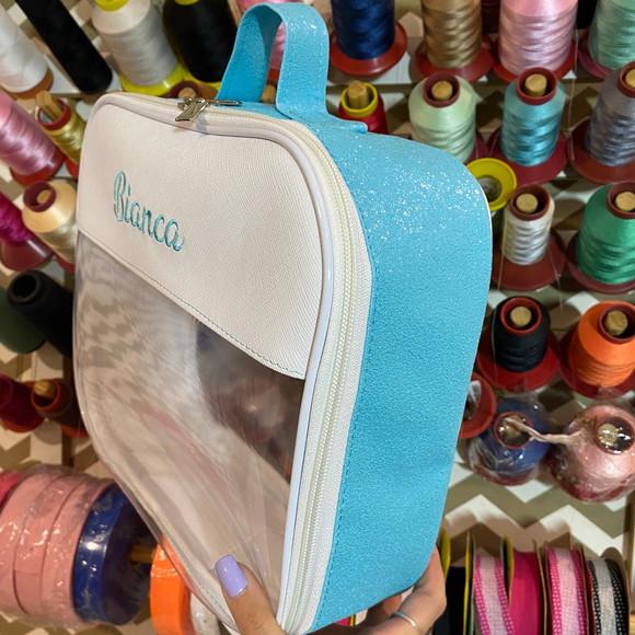 Maleta G / Necessaire com Transparência