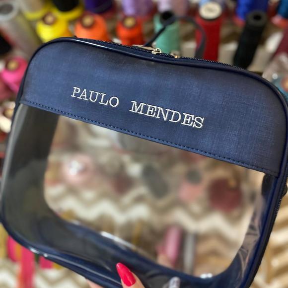 Maleta G / Necessaire Com Transparência