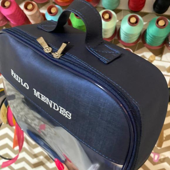 Maleta G / Necessaire Com Transparência