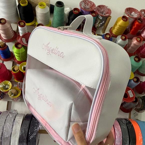 Maleta G Necessaire com Transparência + Necessaire P