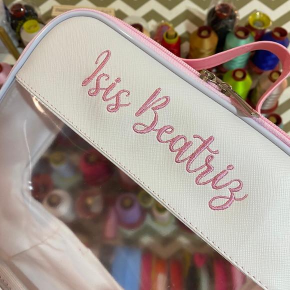 Maleta m Necessaire com Transparência