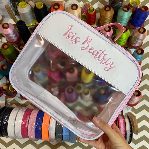 Maleta m Necessaire com Transparência
