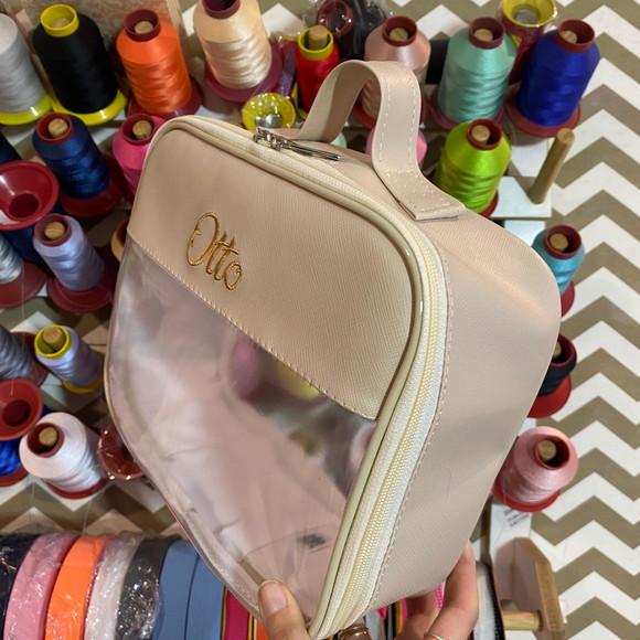 Maleta m Necessaire com Transparência