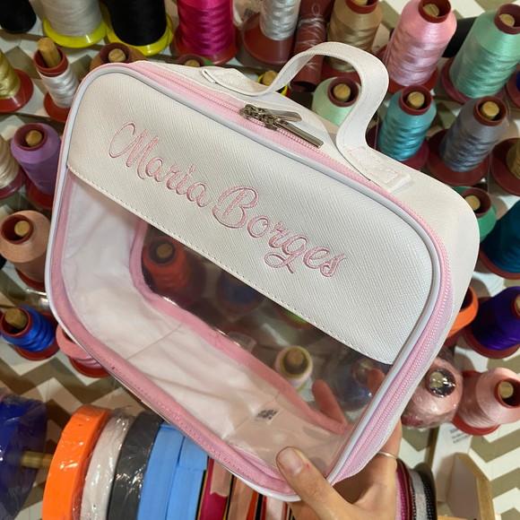 Maleta m Necessaire com Transparência