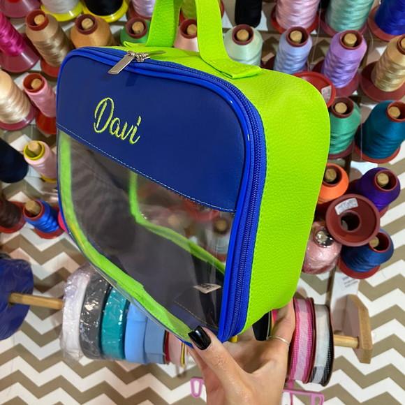 Maleta m Necessaire com Transparência