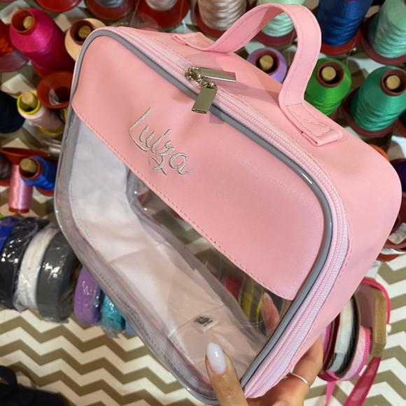 Maleta m Necessaire com Transparência