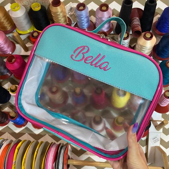 Maleta m Necessaire com Transparência