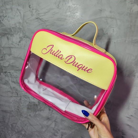 Maleta m Necessaire com Transparência