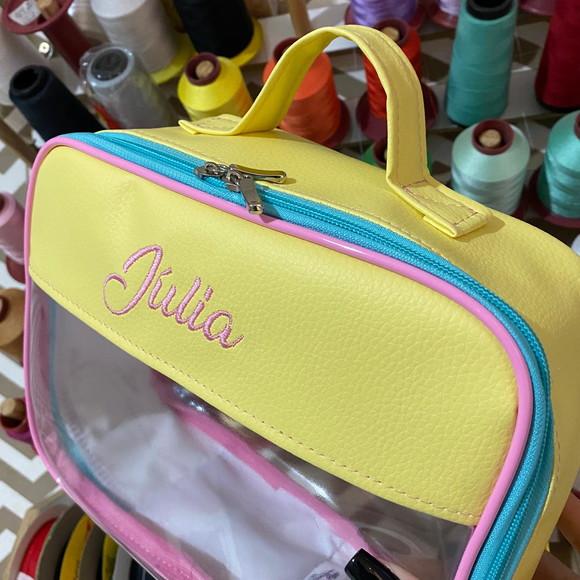 Maleta M Necessaire Com Transparência