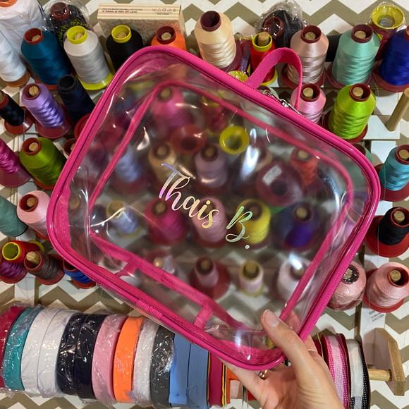 Maleta m Necessaire Transparente