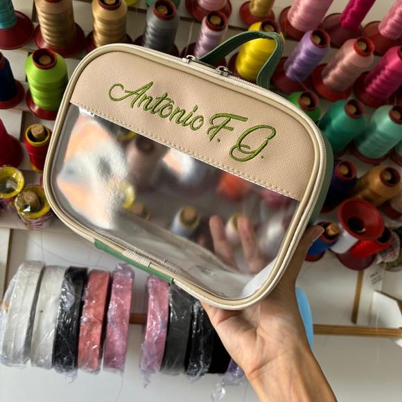 Maleta P Necessaire com Transparência