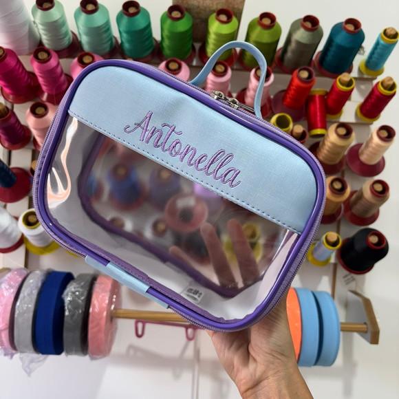 Maleta P Necessaire com Transparência